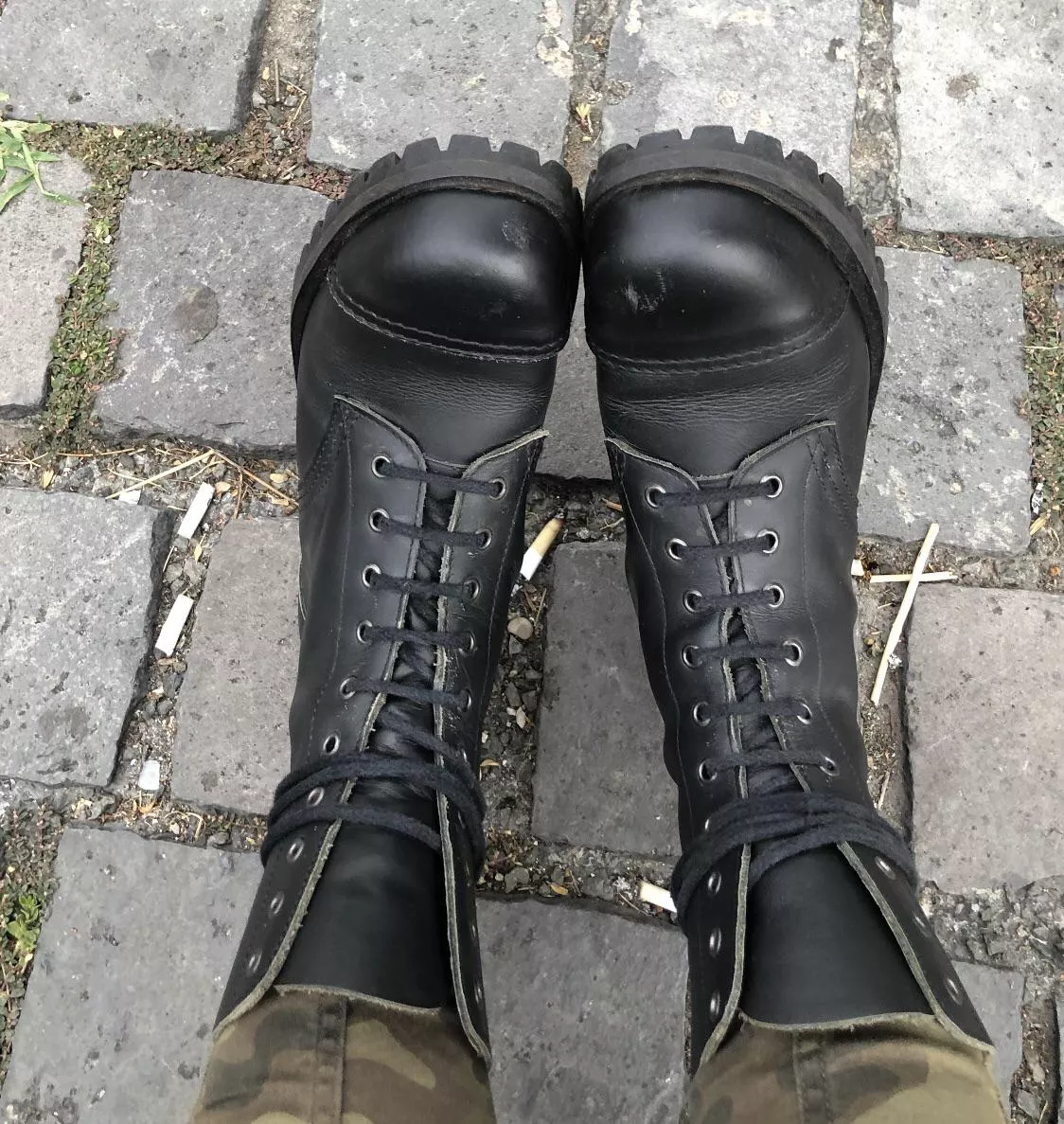 10 eye ironside boots, can’t wait to condition them to lessen those pesky wrinkles!