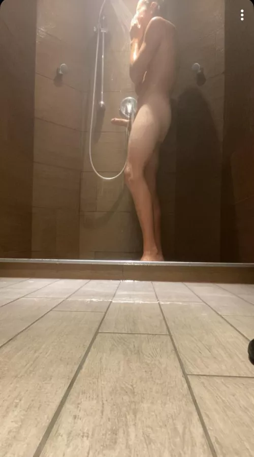 19m shower boner