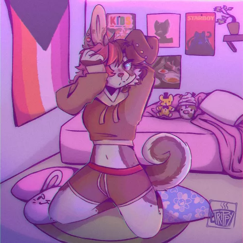 2:00 am gamer (Art by me)
