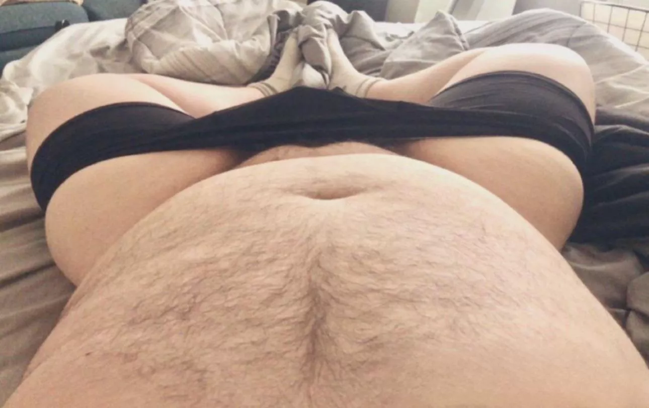 24. Big boy just woke up. What are you gonna do to make me happy? 😏