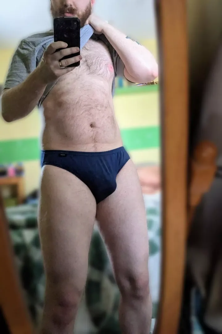 (26) Feeling myself in my bikini undies