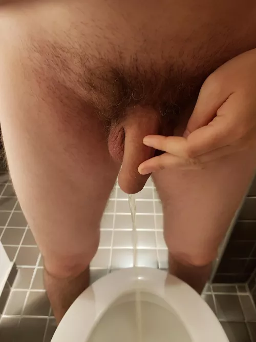 [27] pissing, wish daddy could hold it and I could hold his