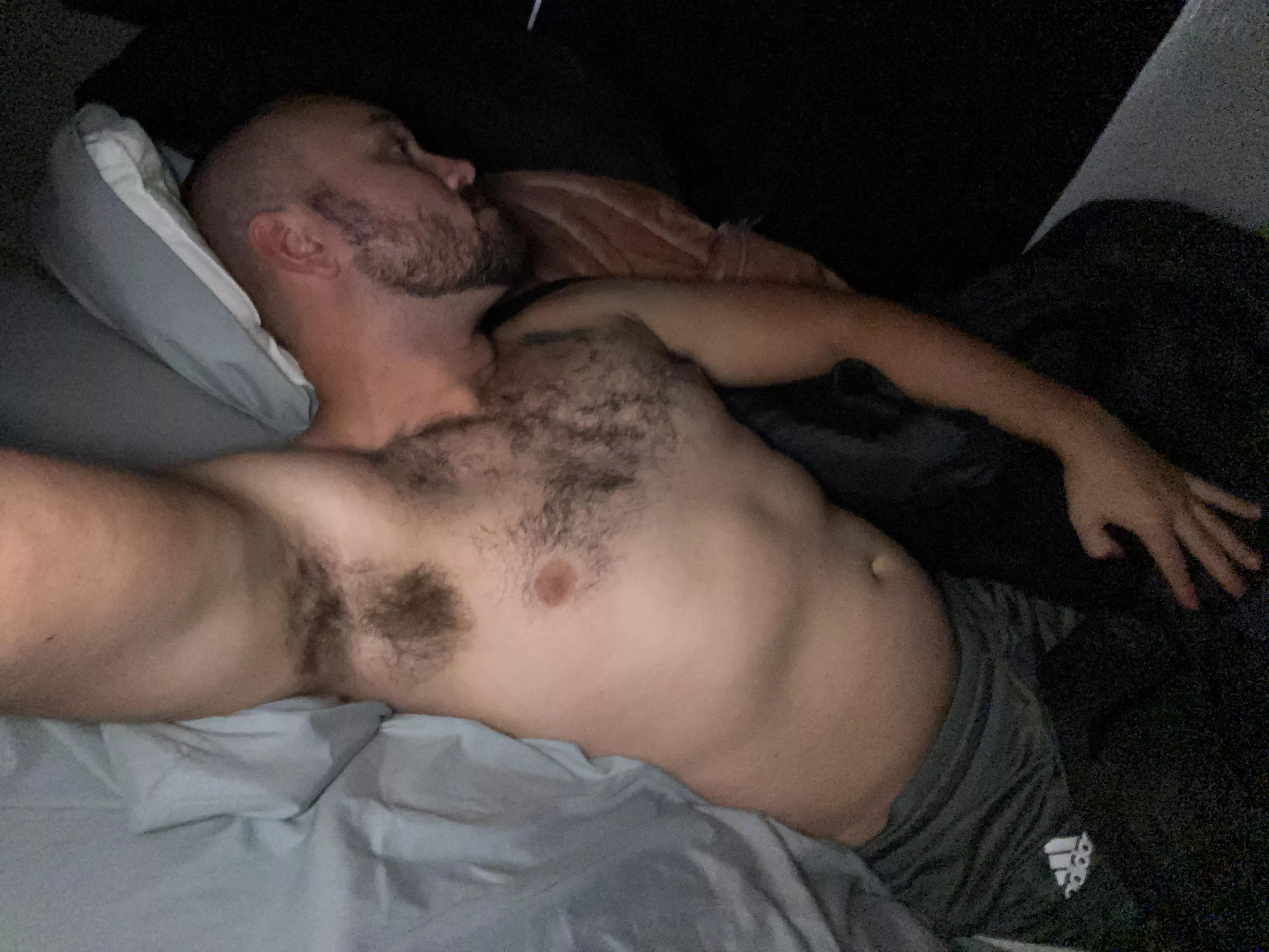 29. Hairy pits to go with a hairy chest. 
