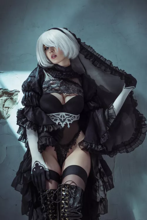 2B cosplay by Bellatrix Aiden