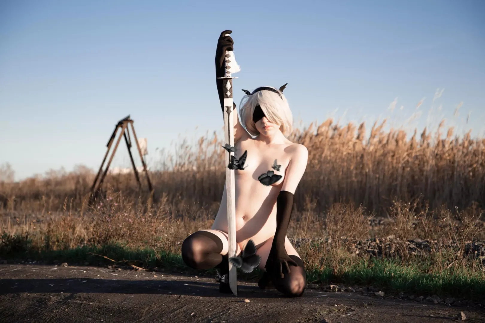 2B cosplay by kindnesskindi