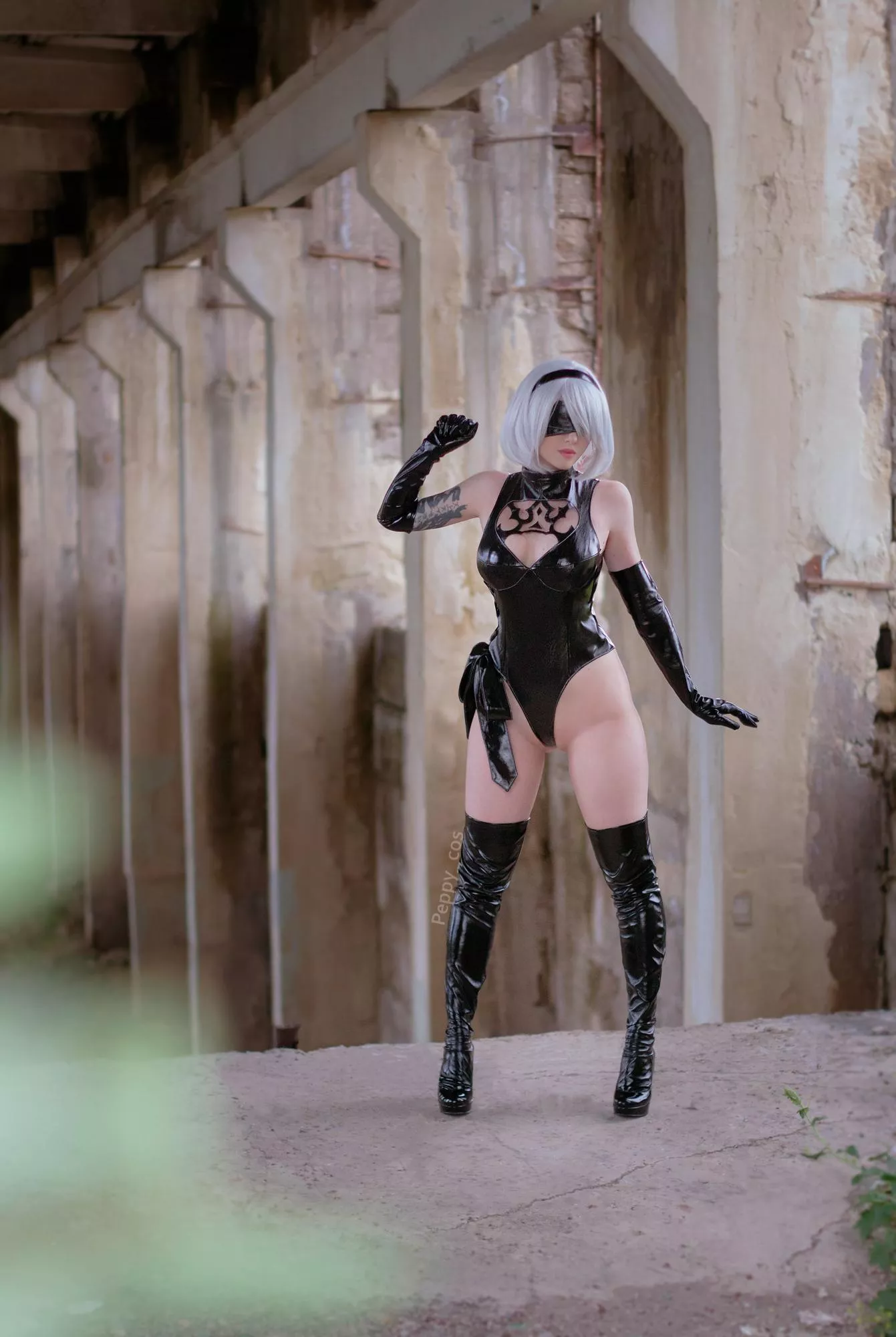 2B cosplay by Peppy_cos