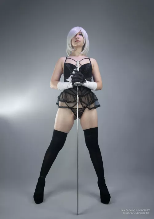 2B from NieR: Automata by ClubNikaWitch 