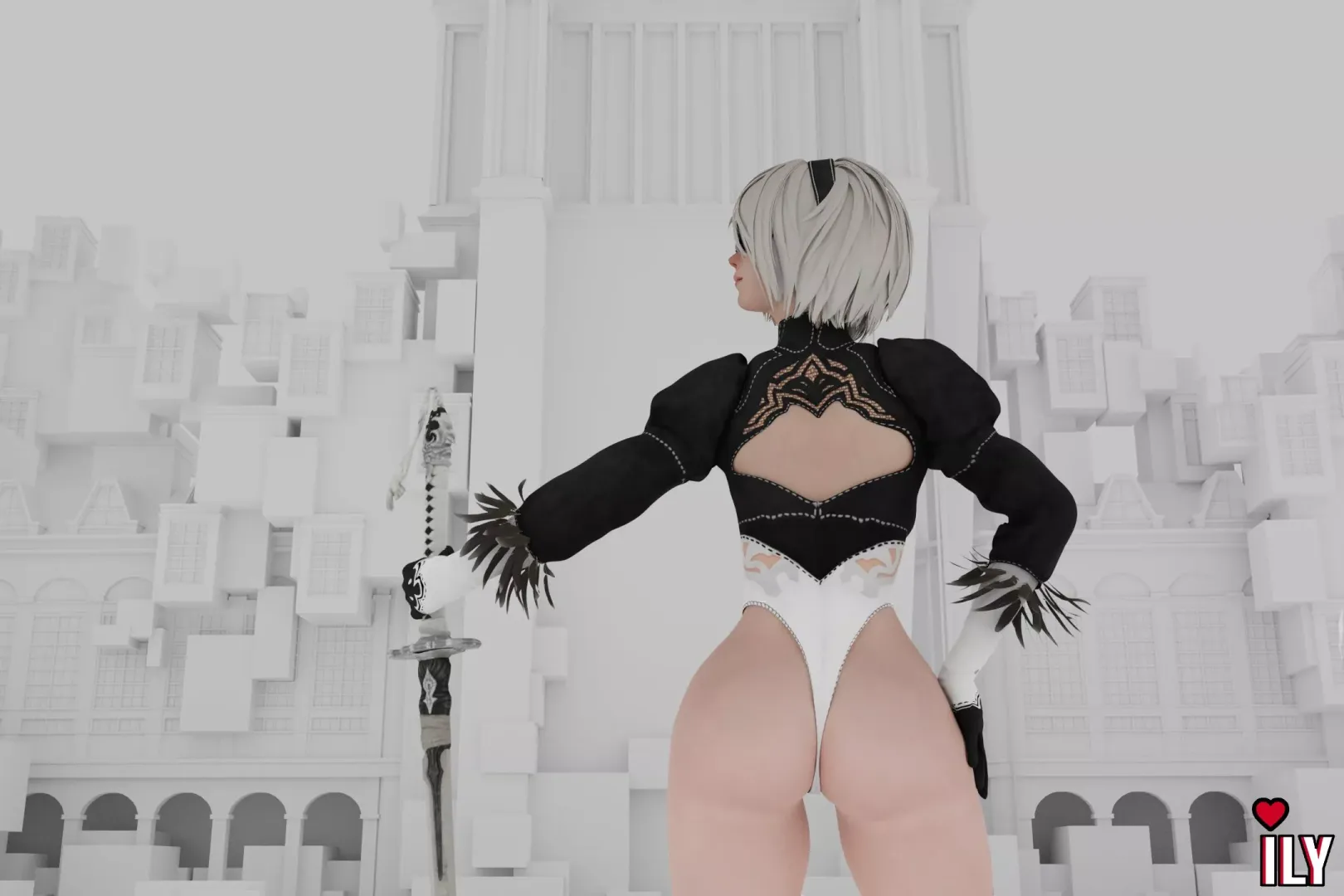 2b (Ilyana3D) [Nier Automata]
