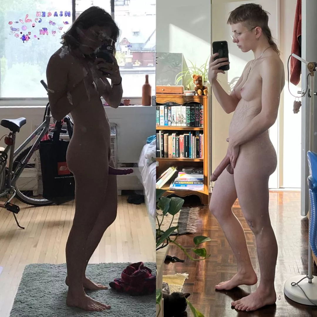 3 years ago & today! updated my equipment 😜 but im still posting