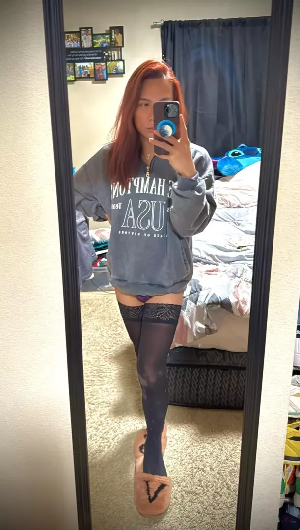[30] - #LaceyWA - Getting ready for bed, CD femme asian in Lacey😈