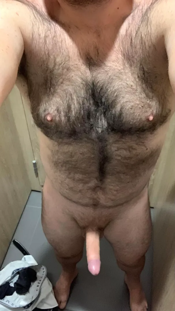 [30] stripped down at work. This pup needs an owner to collar and lock me in chastity.