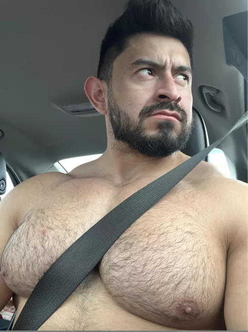 (35) Driving shirtless is the norm. :)