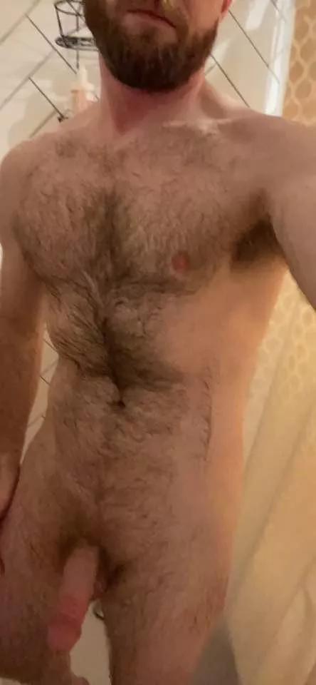 [35] - Shower felt mighty empty this morning…