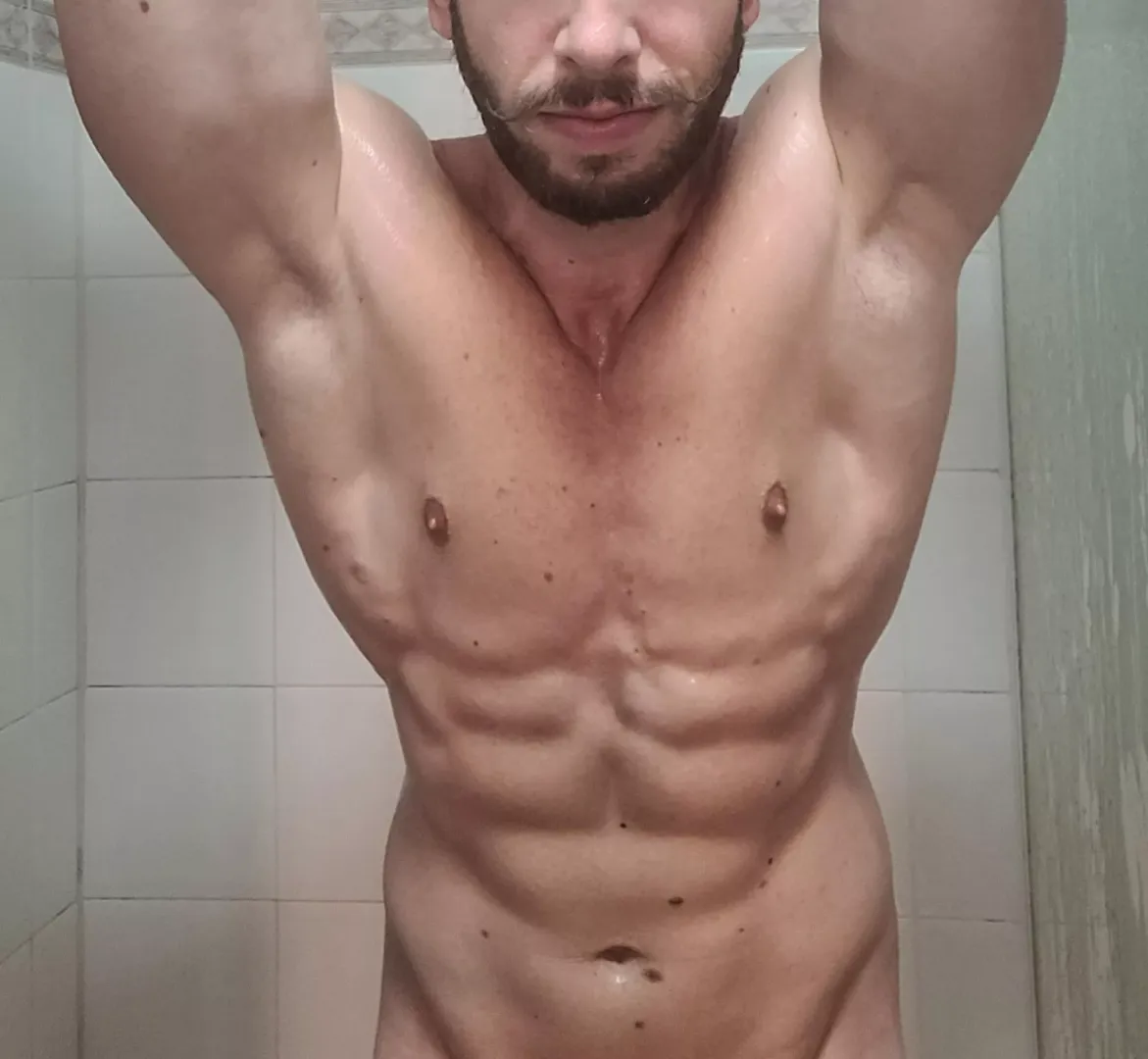 [35] You get in the shower and see this. What do you do?