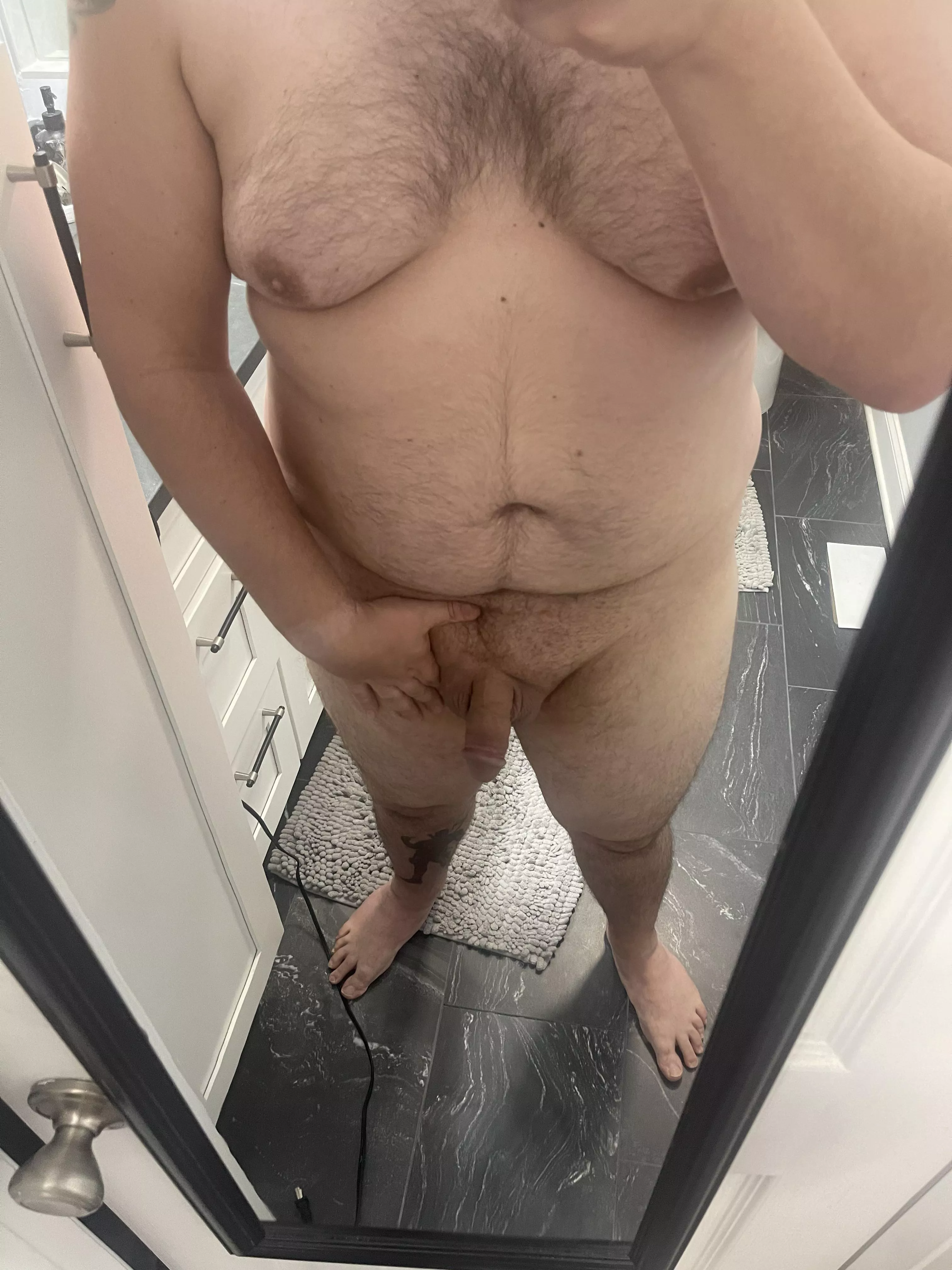 [36] Just a chubby dude about to take a shower