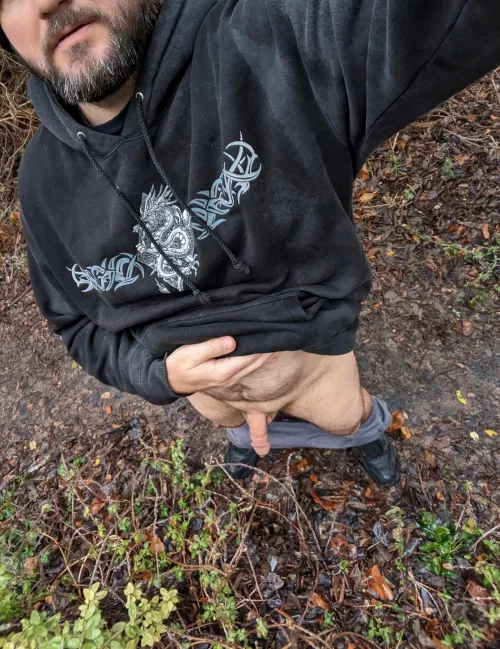 [40] Not letting an ice storm stop me from getting out on the trail. It actually helped with privacy since no one else was out...