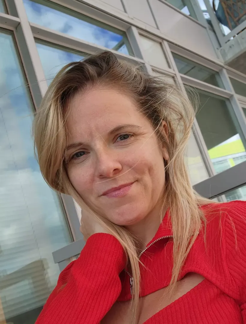 40 years old, no makeup or filters needed