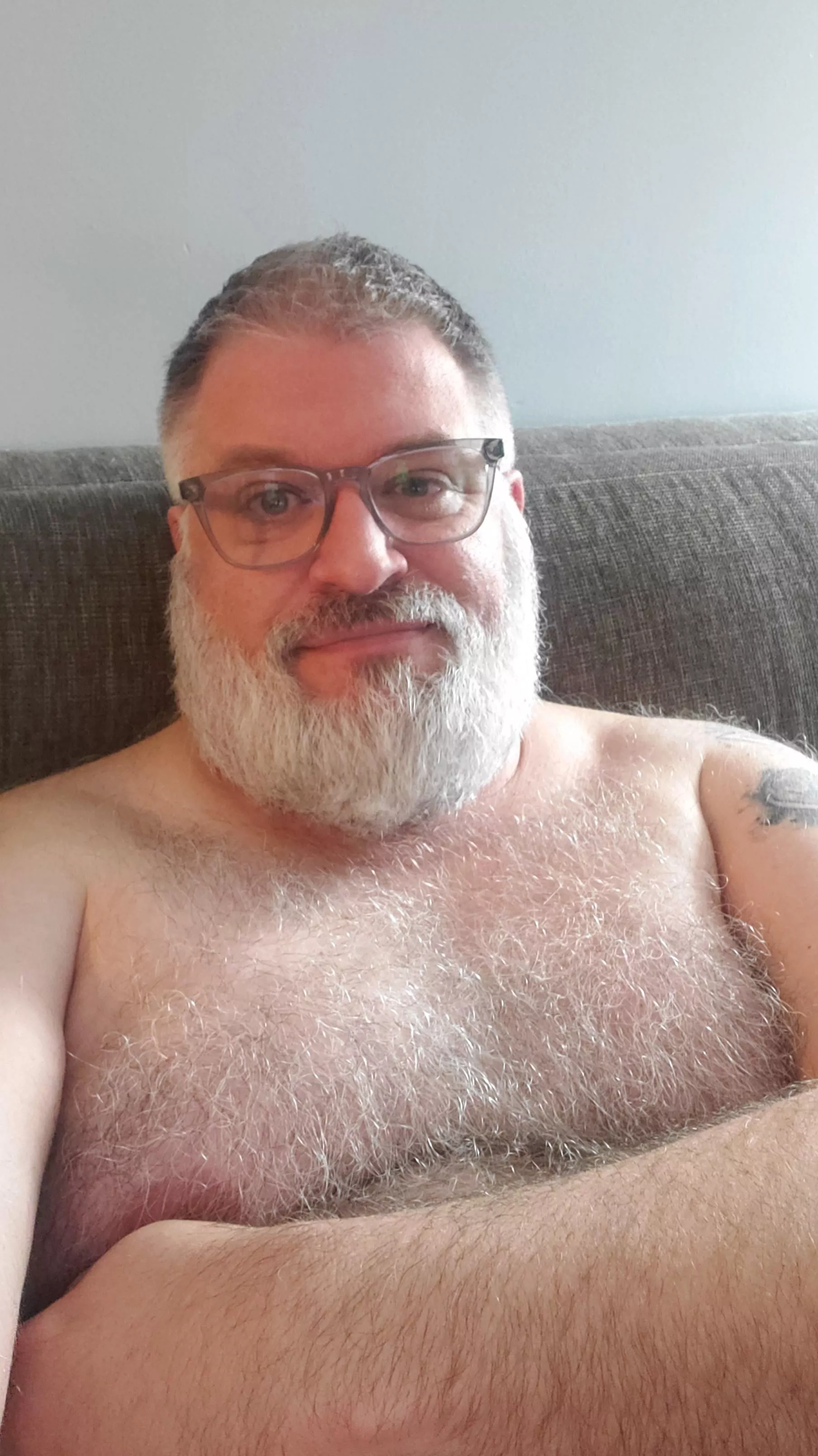 (40s) You can sit on my lap and whisper what you want in my ear