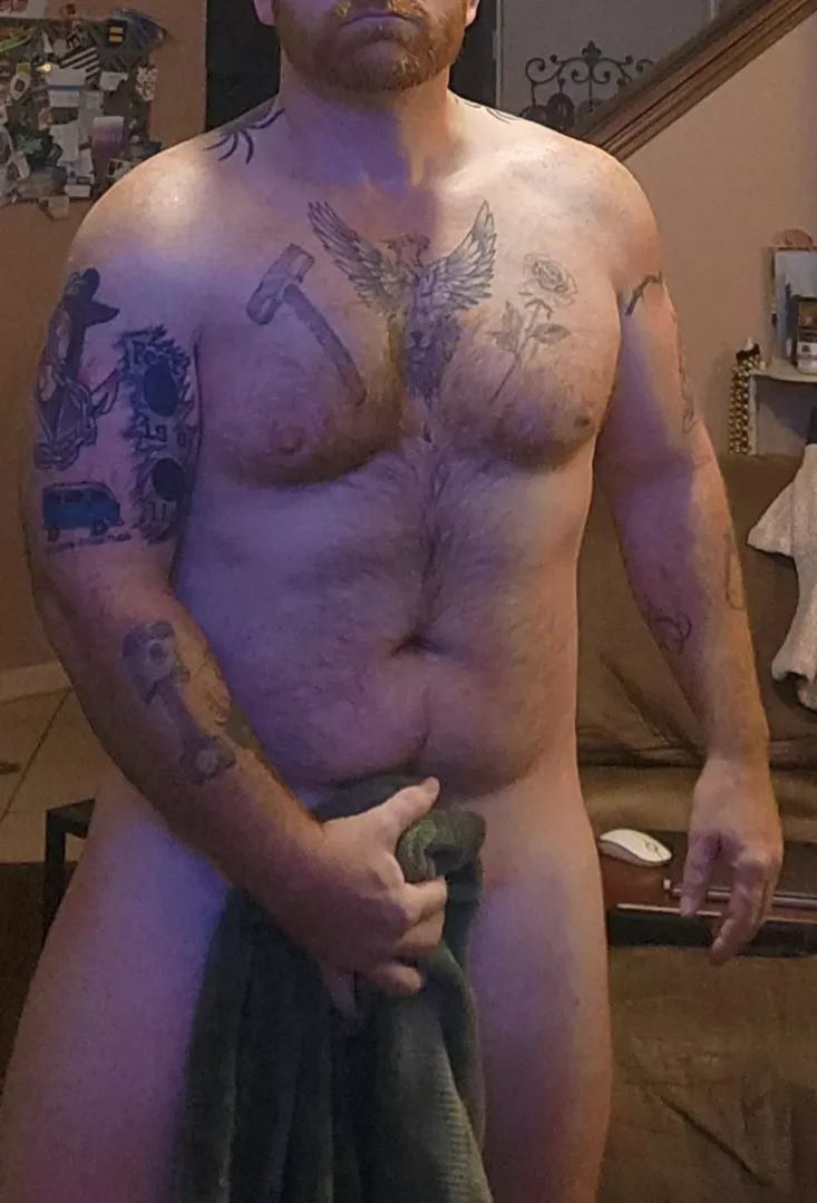 [42] Come over here and tell daddy what's wrong.