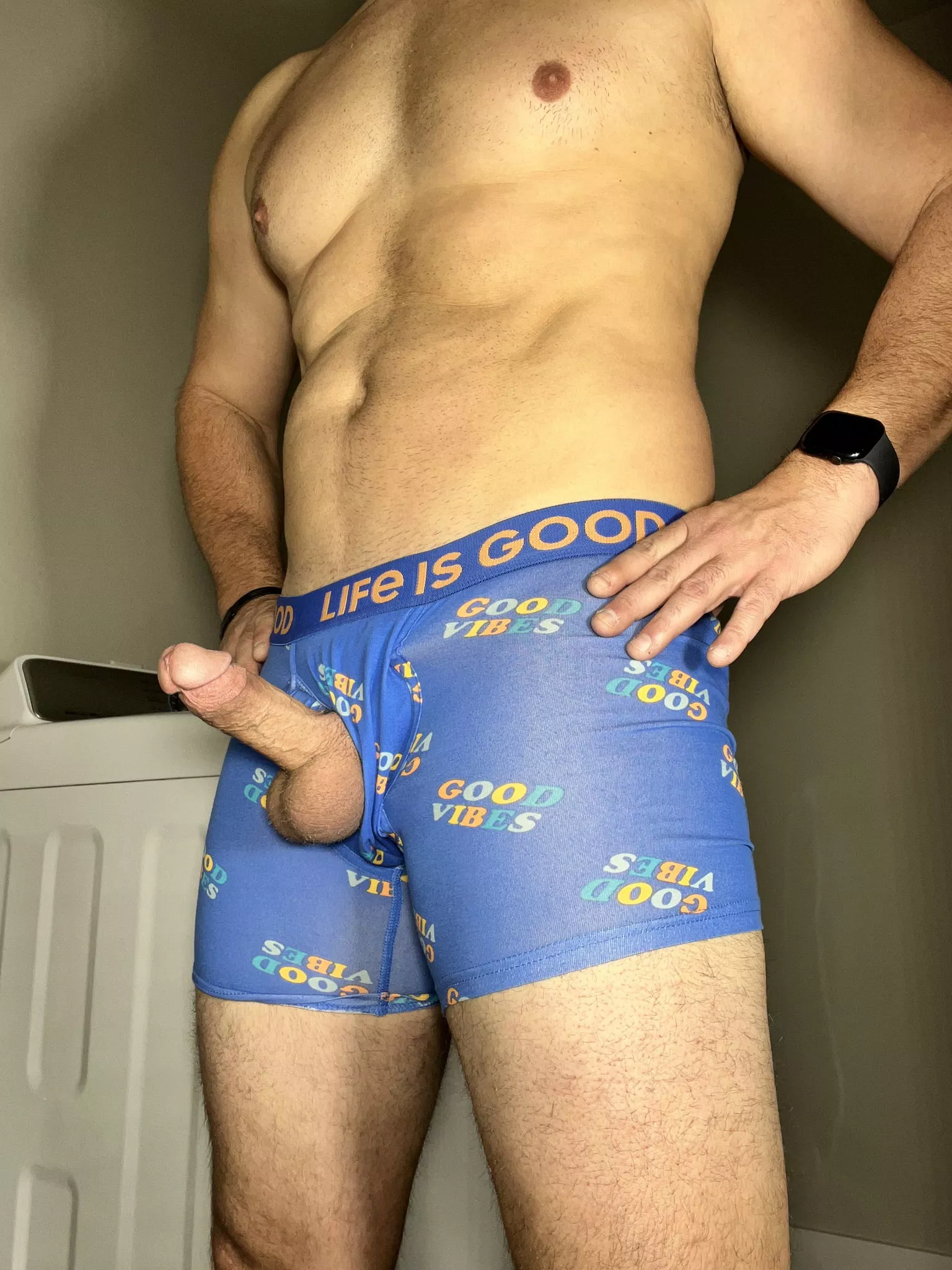 (42) Mind lending a hand in the laundry room? 😈