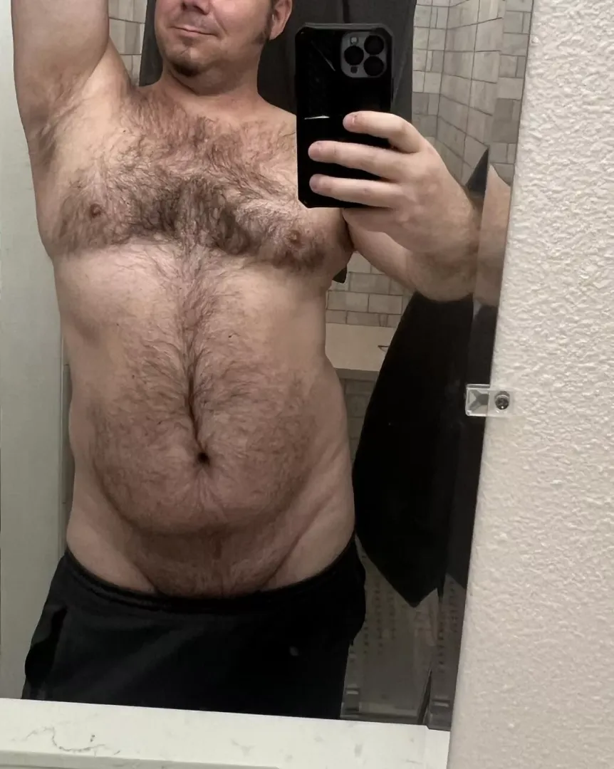 [44] Hairy Beast. It runs in my bloodline.