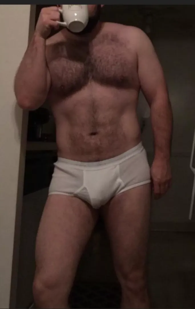 45. Dad's morning routine 😈