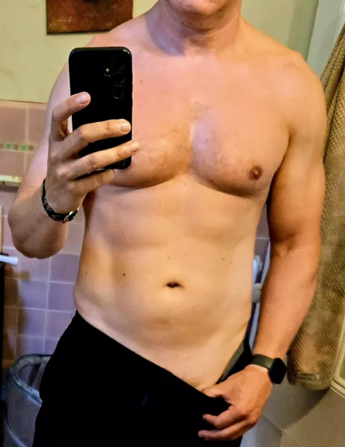 [48] you see a dad you have known your whole life your first summer home from university and you notice his body for the 1st time what do you do?