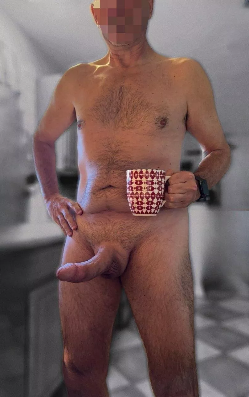(53)Let’s have a cup of coffee and fuck in the kitchen!