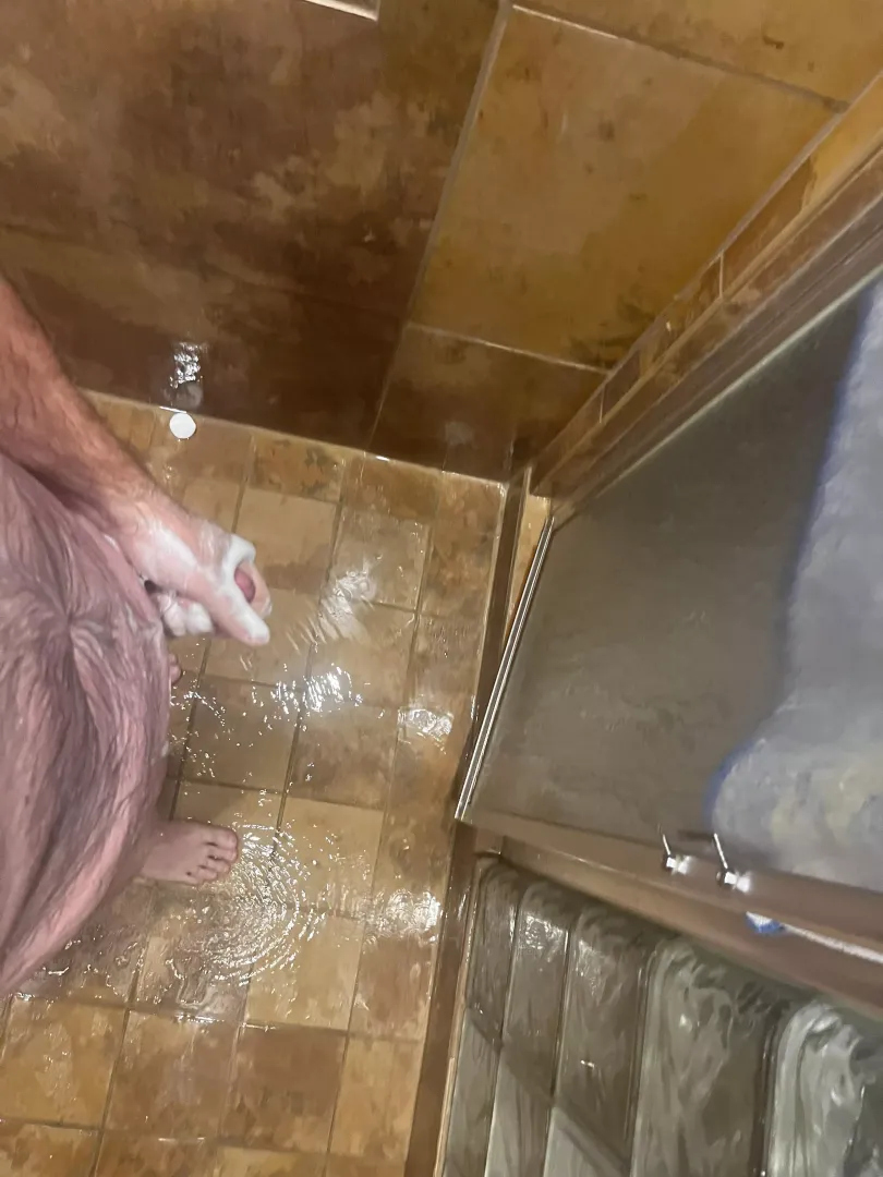 54 showering