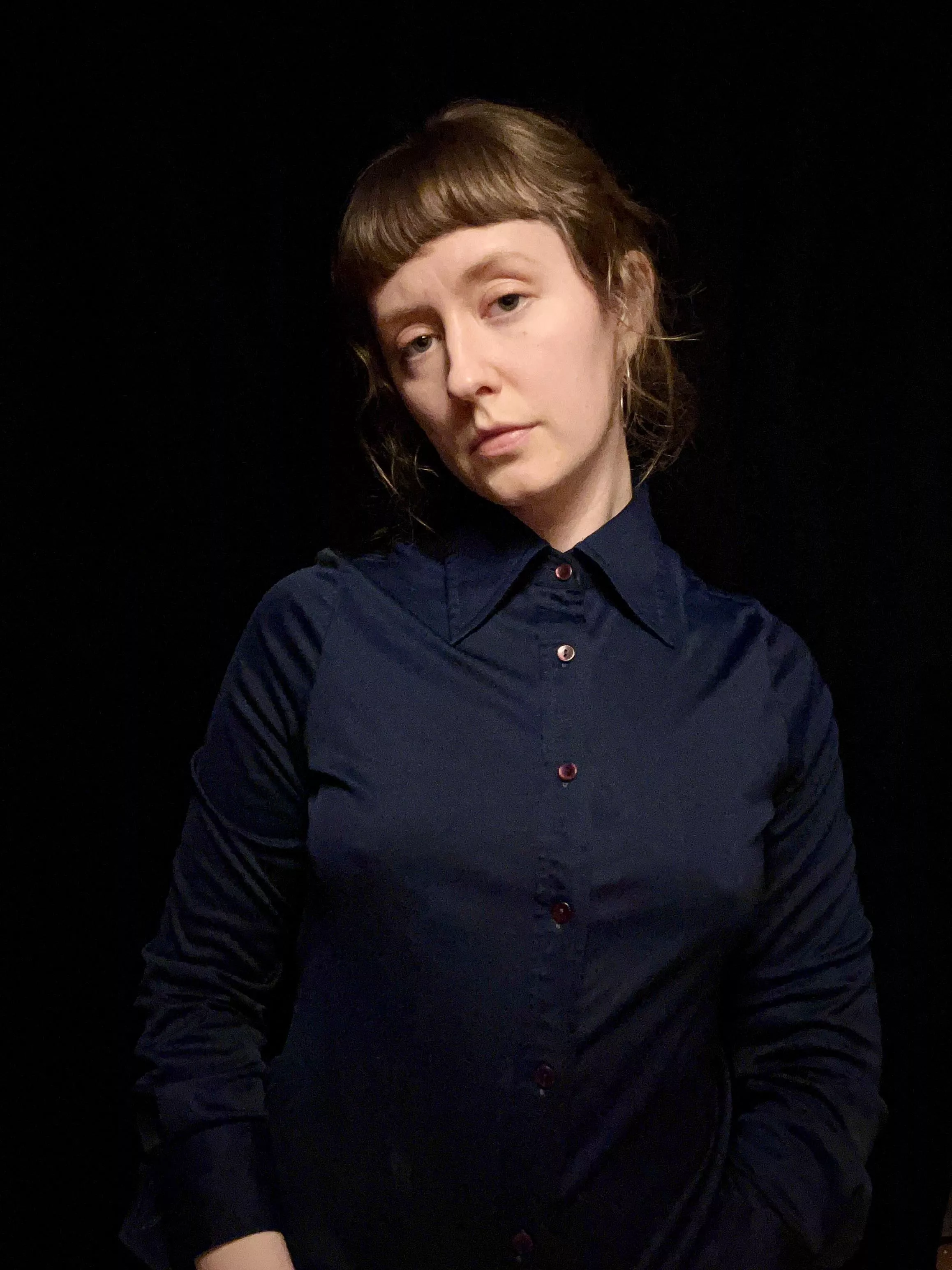 A button up without a bra! Does it work???