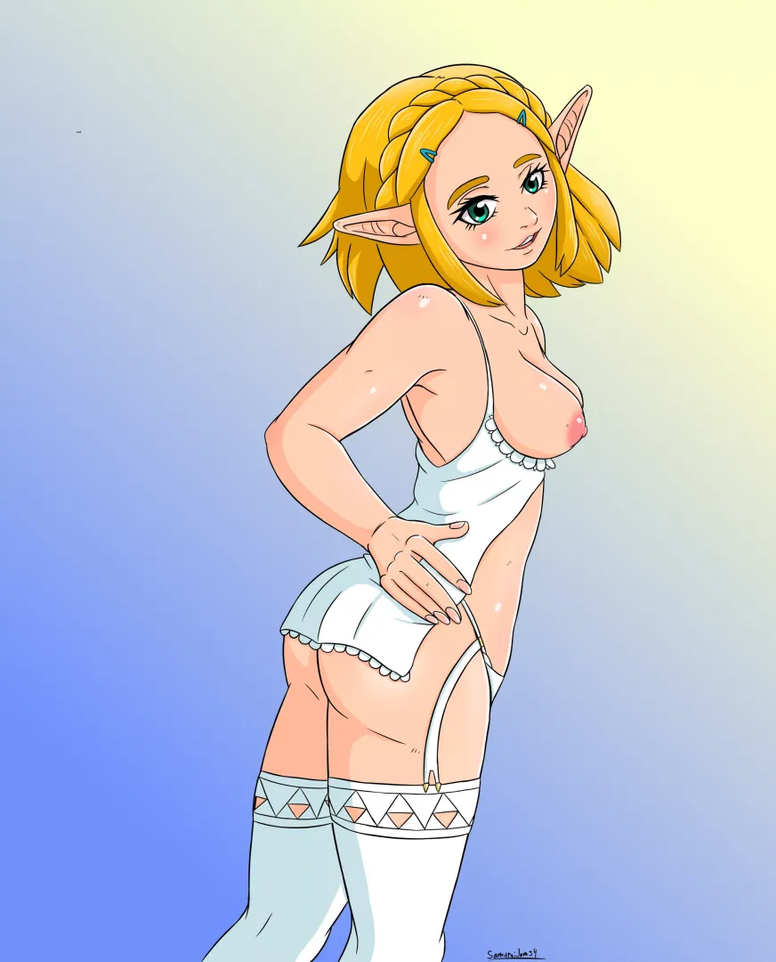 A commission of the lovely Zelda! Enjoy!