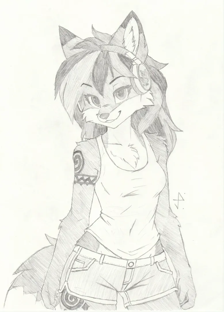 A fanart drawing I did for a very close friend.❤️