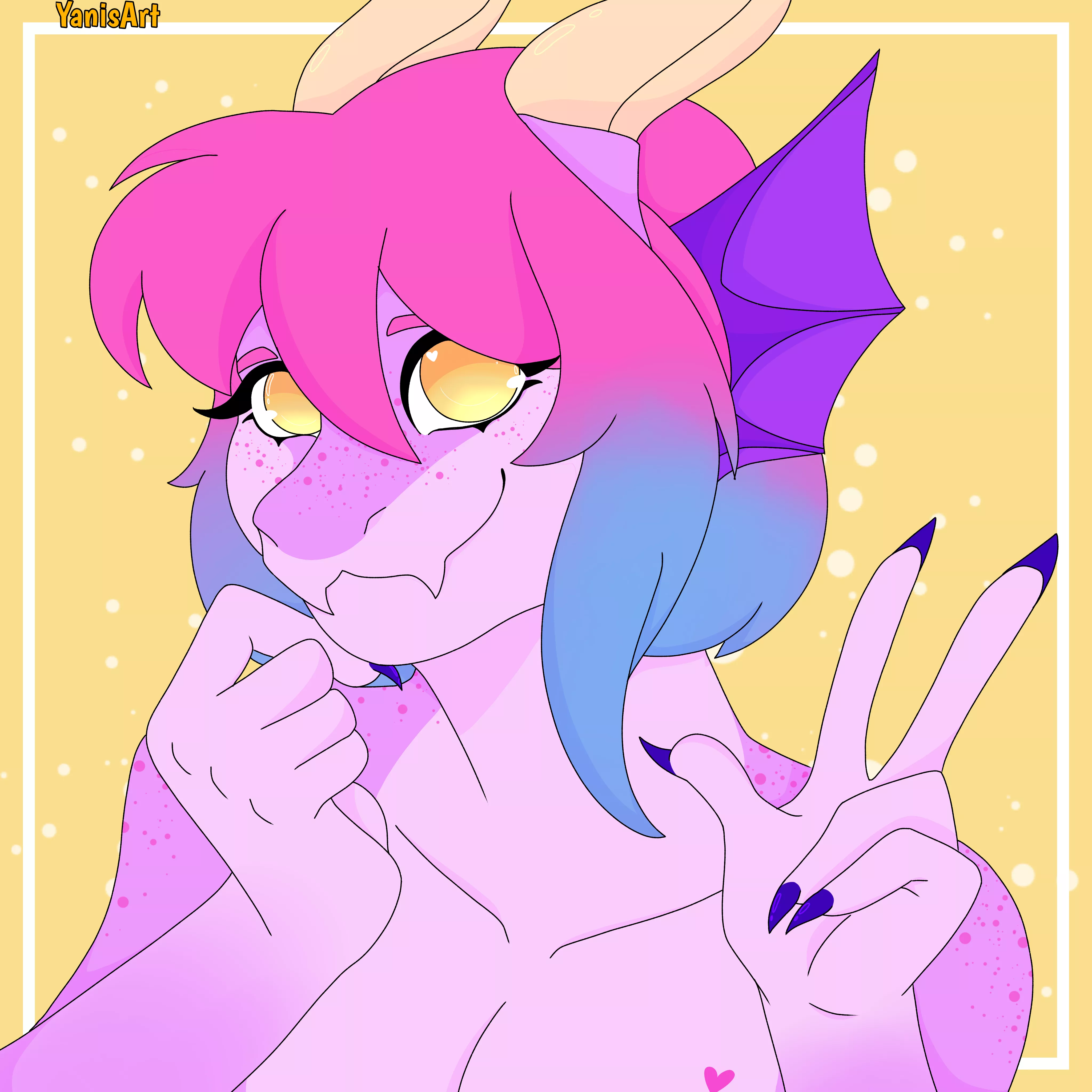 A few days ago I finished this for a friend but I had forgotten to upload it, I hope you like it, I have commissions like this for 7 USD in case anyone is interested ^^