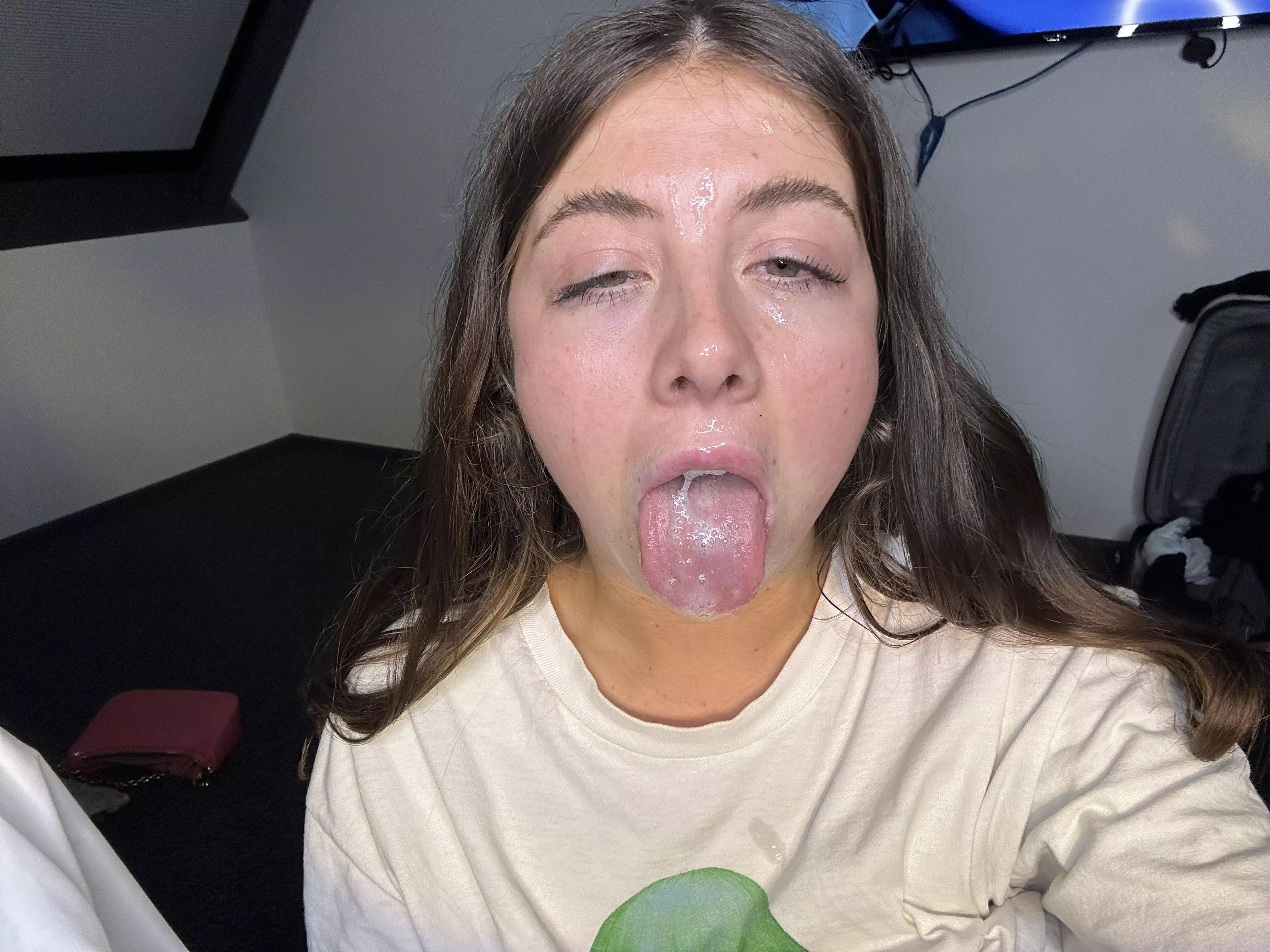 A good girl always takes it