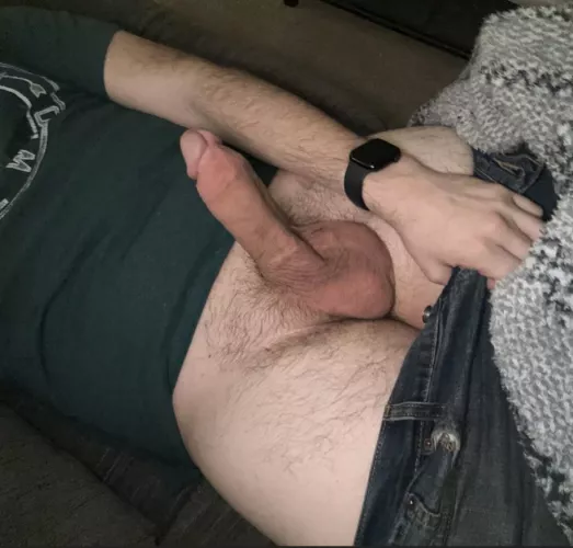 A good view of my thick balls
