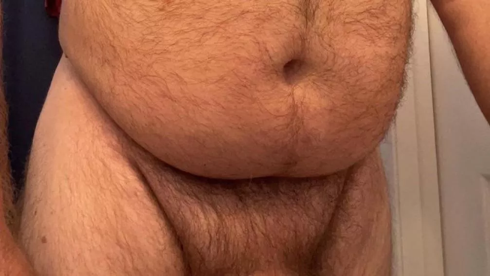 A hairy bear