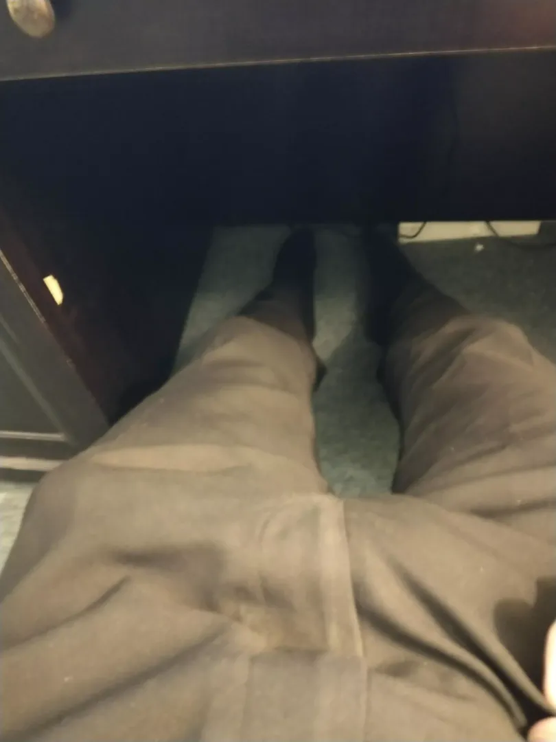 A hard day at work