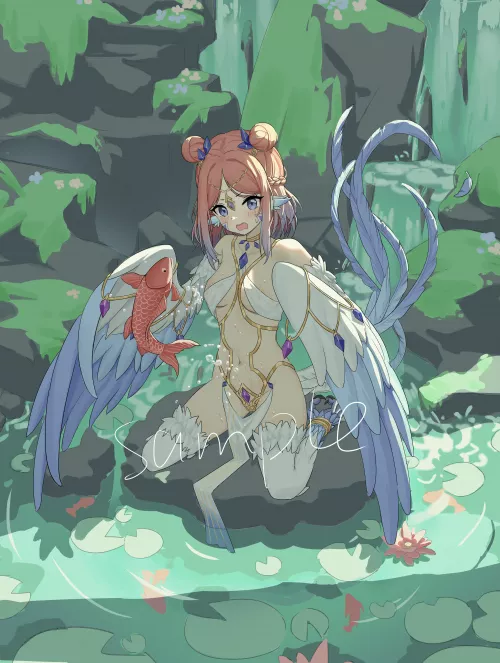 A hungry harpy
