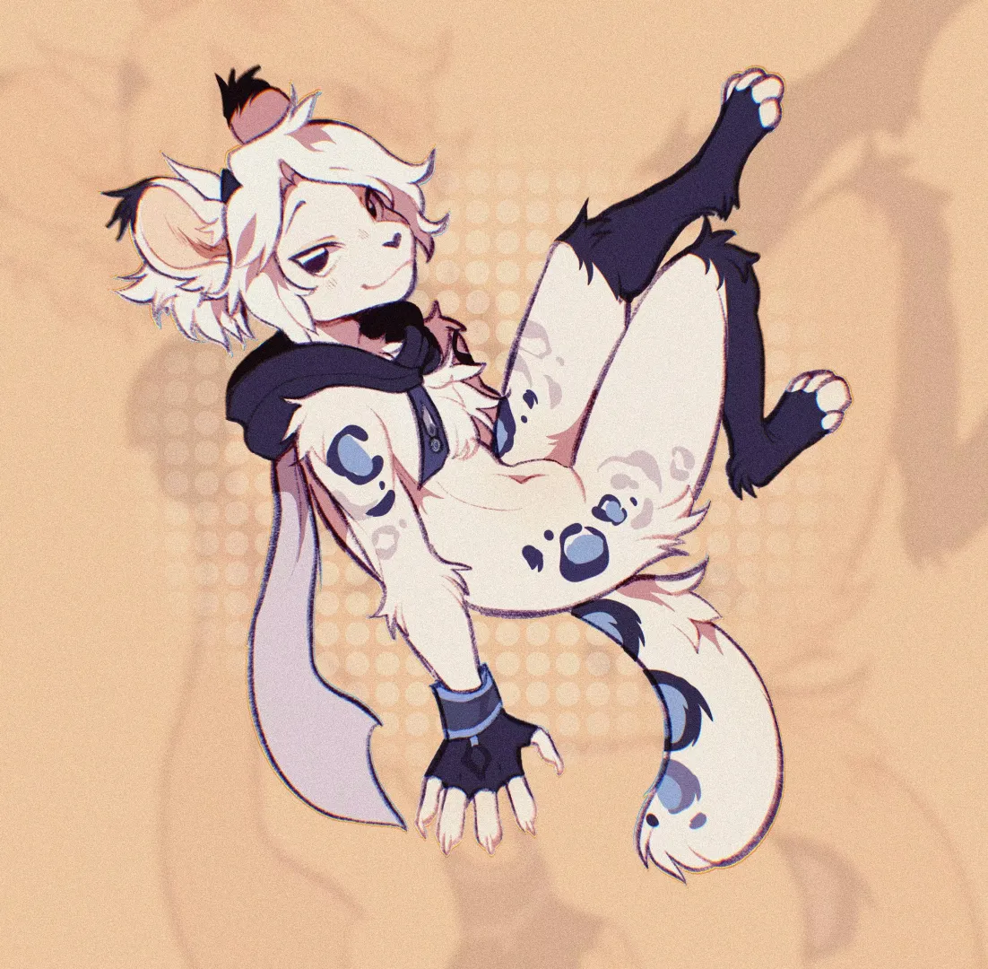 A kitty! (Art by me)
