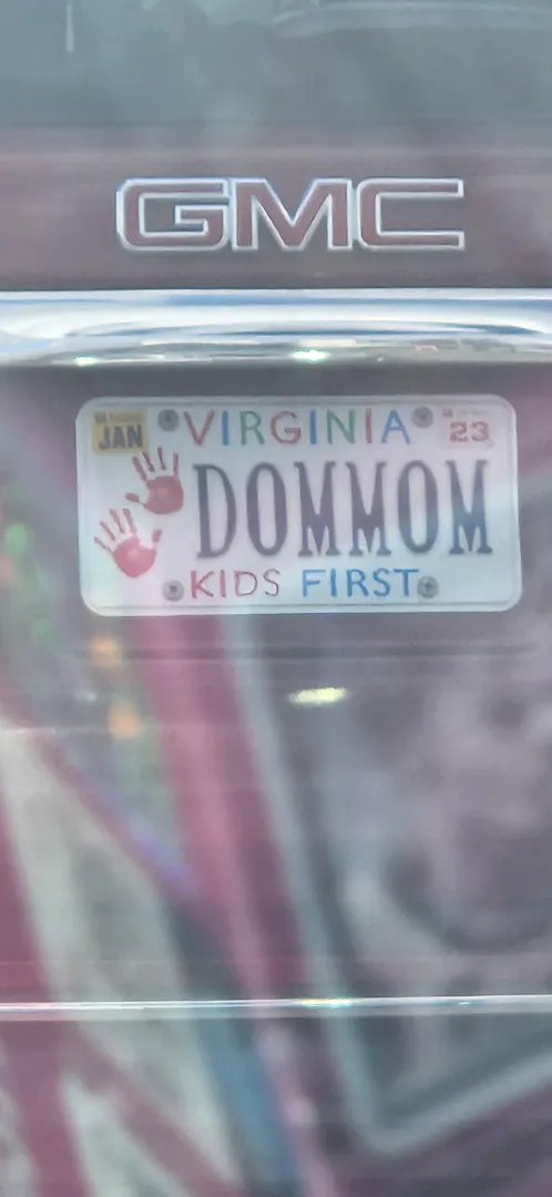 a license plate most of yall would follow