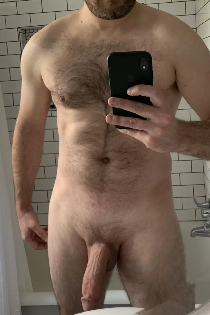 A little hot & sweaty after working out…
