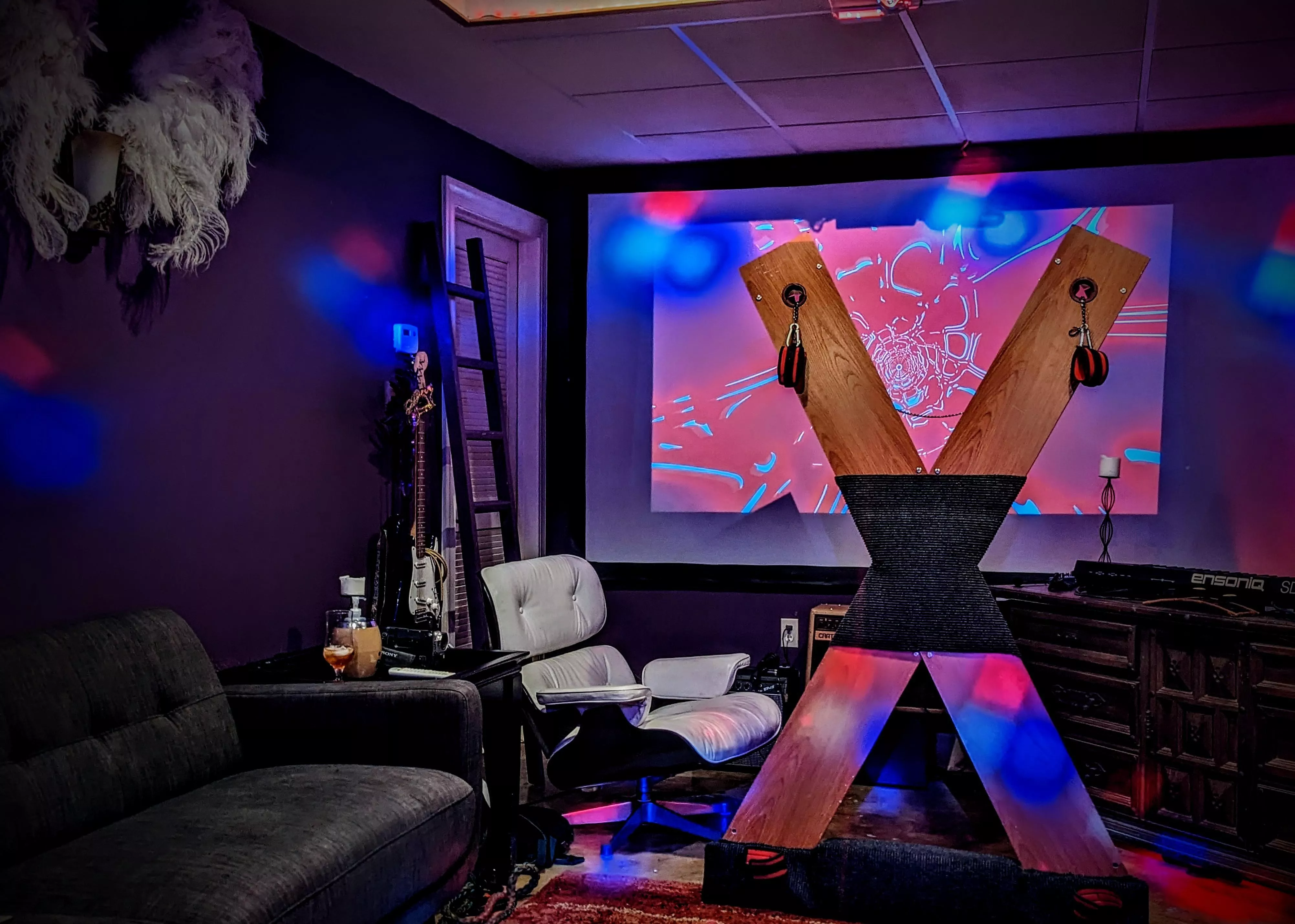 A little new years eve surprise I built for my better half.