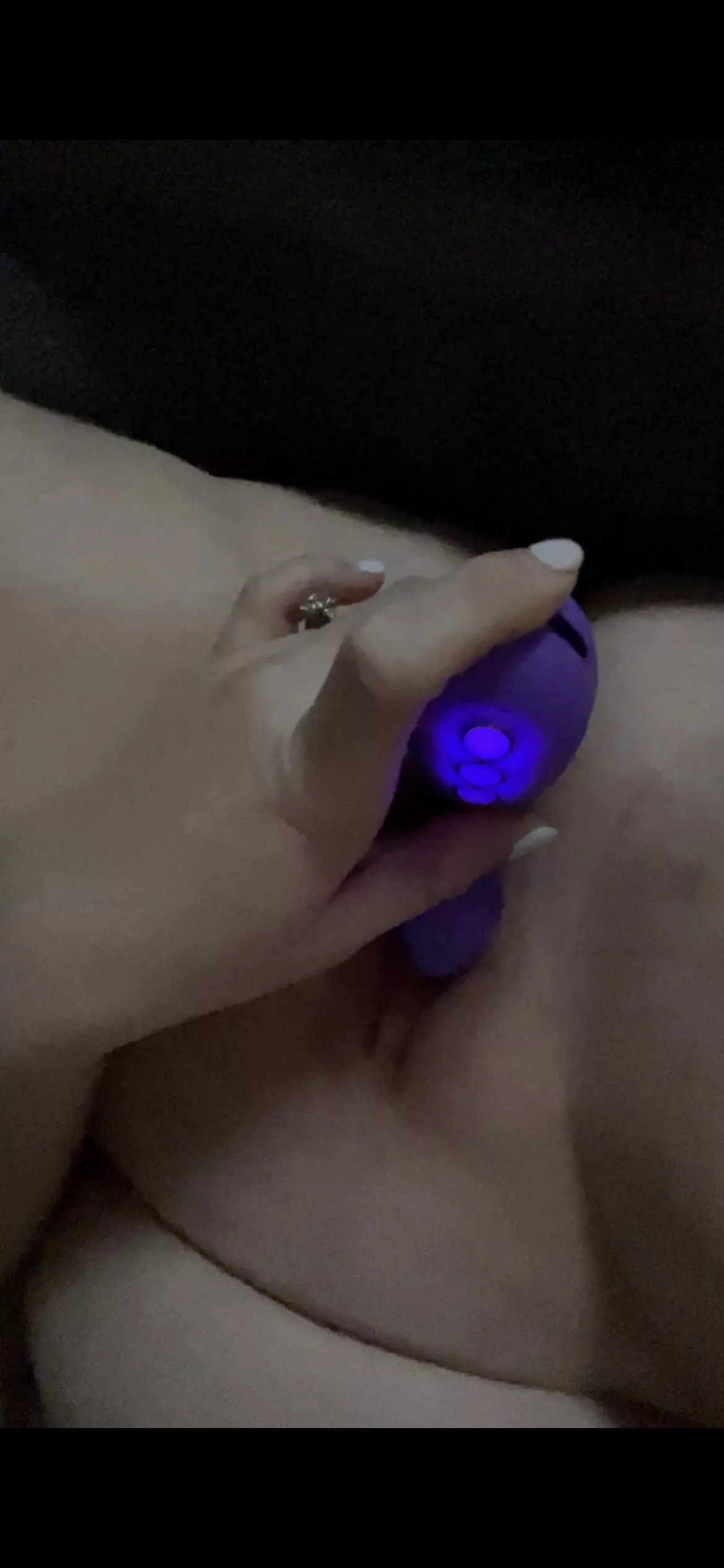 A little play time while hubby listens from the living room