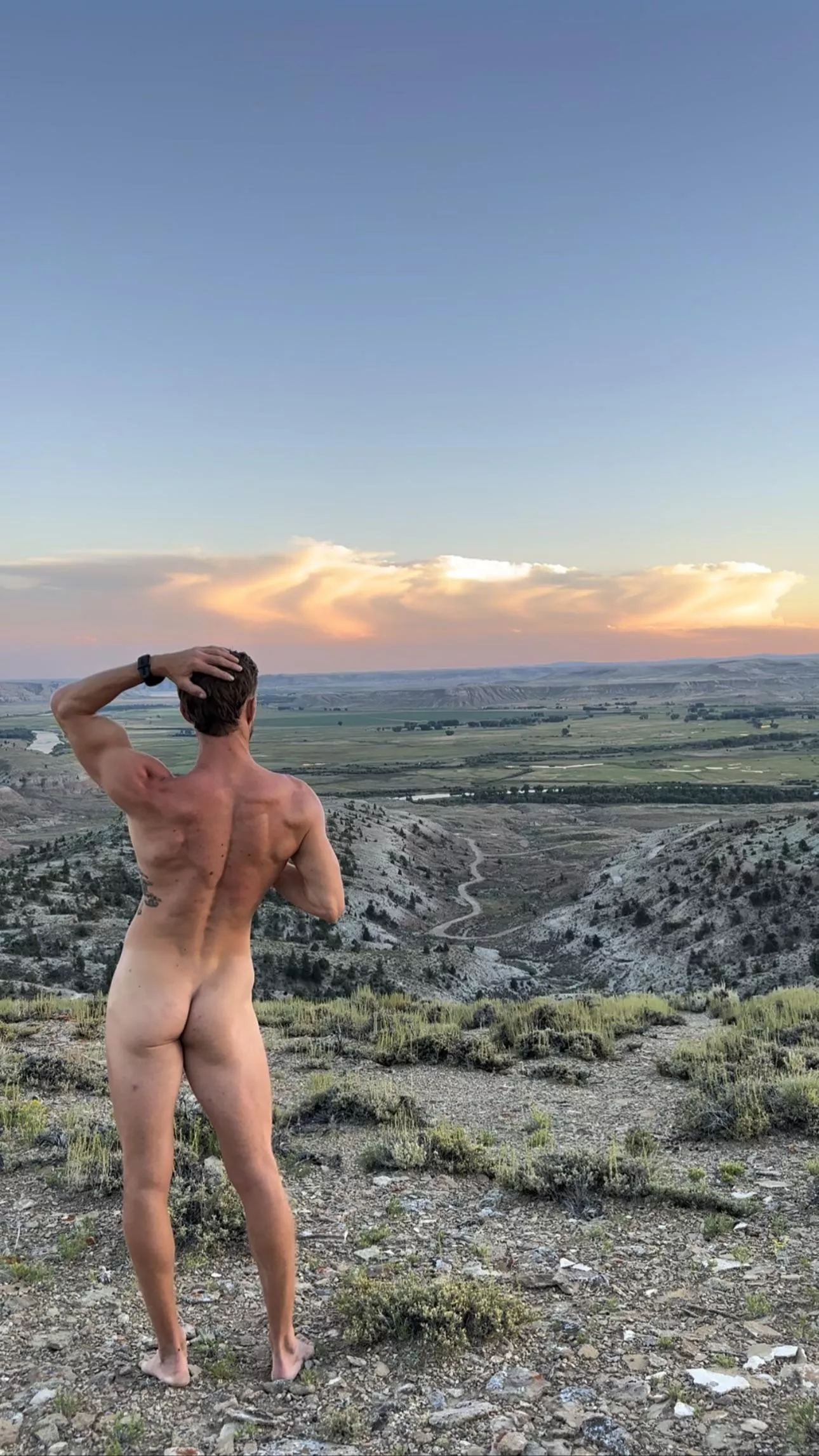 A little to the left