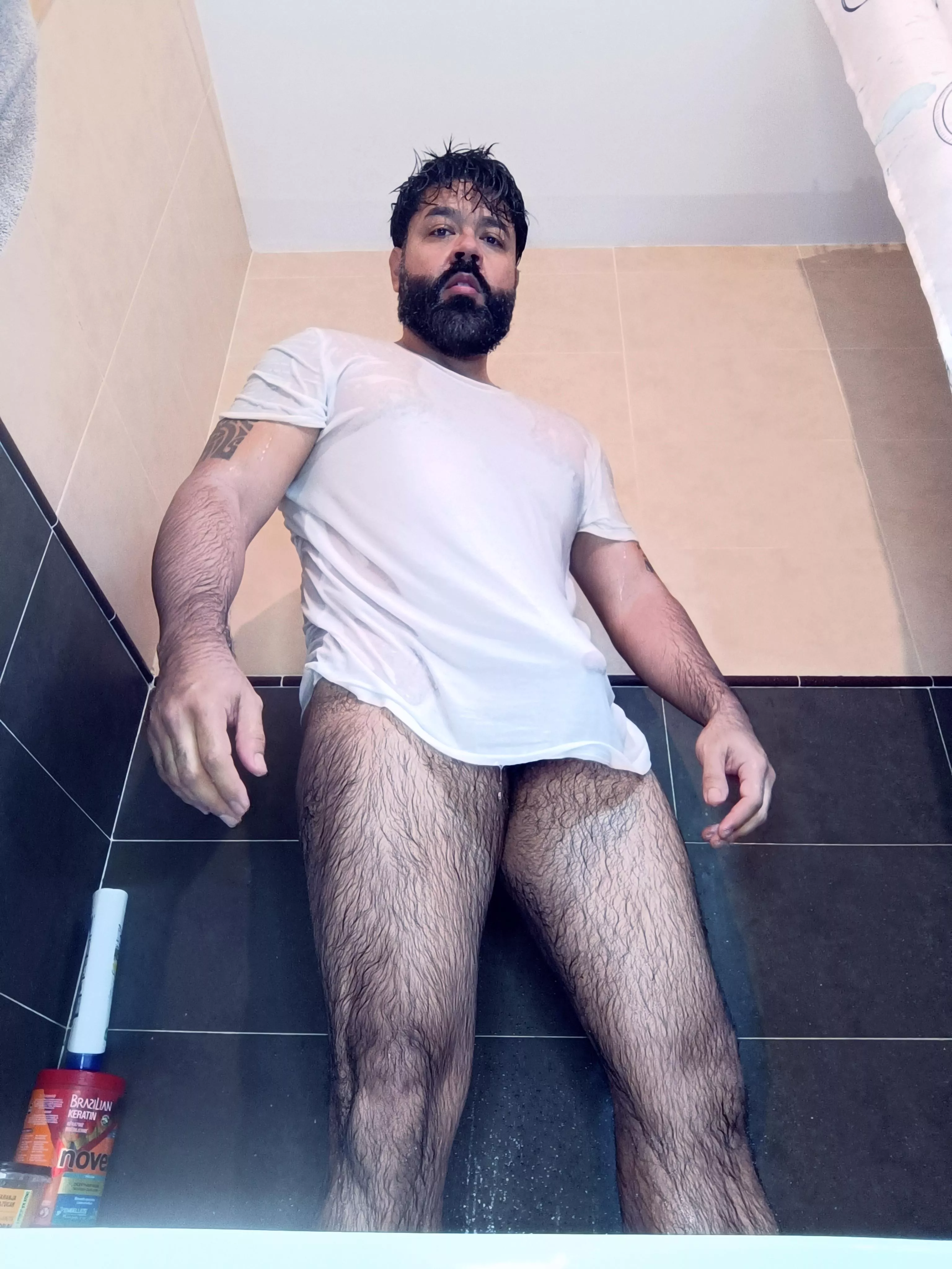 a little water to calm the heat