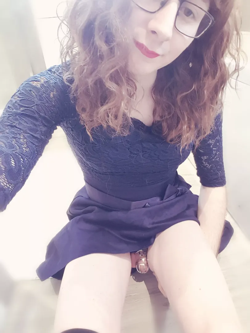 A locked up bday slut