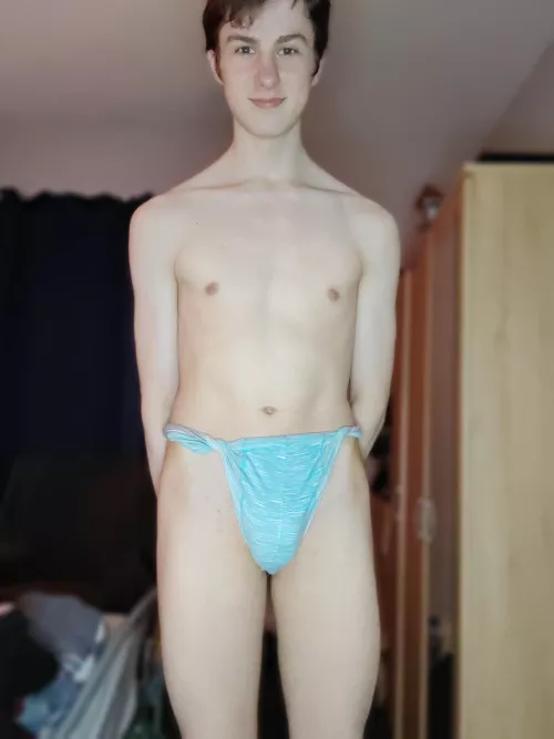A makeshift jock strap