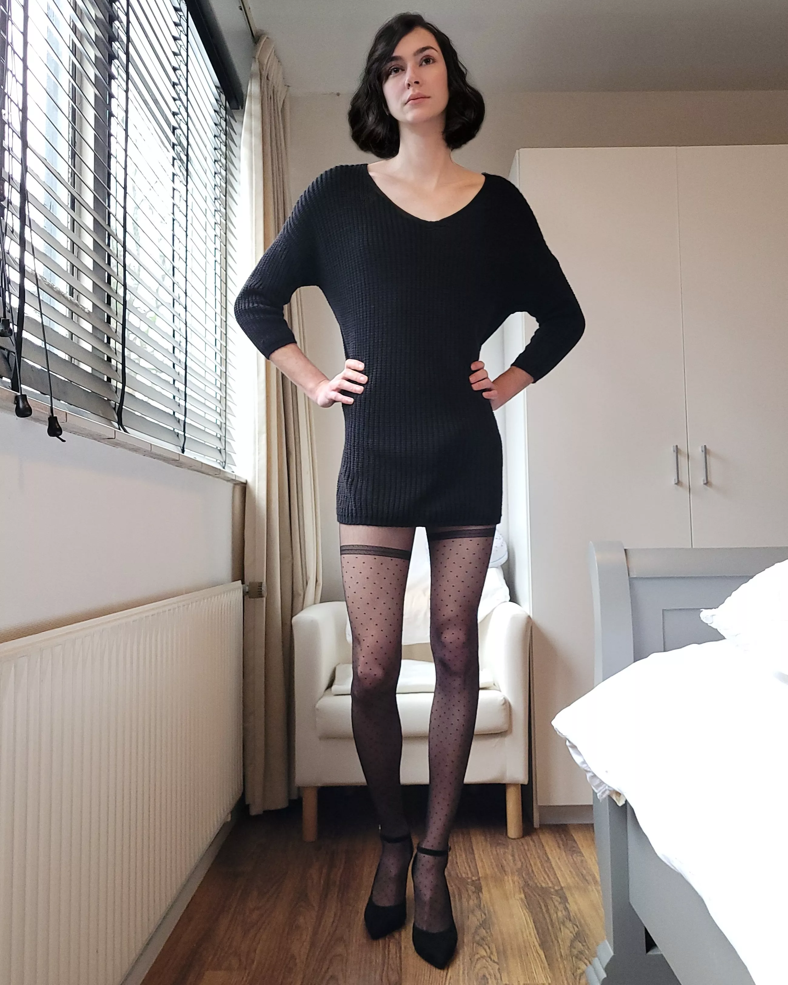 A nice big sweater for the colder weather 😚