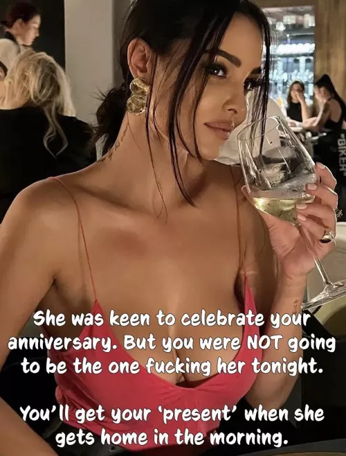 A night of cuckold angst will be worth it, IF she comes home of course…