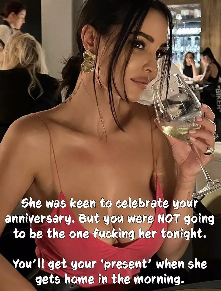 A night of cuckold angst will be worth it, IF she comes home of course…